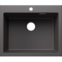 Кам'яна кухонна мийка Blanco PLEON 6 Темна скеля, без відвідної арматури (527774)