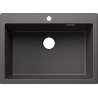 Кам'яна кухонна мийка Blanco PLEON 8 Темна скеля, без відвідної арматури (527782)