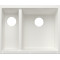 Каменная кухонная мойка Blanco SUBLINE 340/160-U Белый под столешницу, чаша справа, без отводной арматуры (527815)