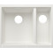 Каменная кухонная мойка Blanco SUBLINE 340/160-U Белый под столешницу, чаша слева, без отводной арматуры (527823)
