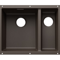 Кам'яна кухонна мийка Blanco SUBLINE 340/160-U Кава під стільницю, чаша зліва, без відвідної арматури (527824)