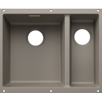 Кам'яна кухонна мийка Blanco SUBLINE 340/160-U Сірий беж під стільницю, чаша зліва, без відвідної арматури (527825)