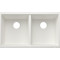 Каменная кухонная мойка Blanco SUBLINE 350/350-U Белый под столешницу, без отводной арматуры (527831)
