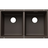 Кам'яна кухонна мийка Blanco SUBLINE 350/350-U Кава під стільницю, без відвідної арматури (527832)