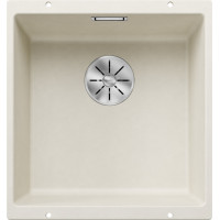 Кам'яна кухонна мийка Blanco SUBLINE 400-U Ніжний білий під стільницю (527166)