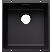 Кам'яна кухонна мийка Blanco SUBLINE 400-U Чорний під стільницю без відвідної арматури (527786)
