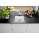 Каменная кухонная мойка Blanco SUBLINE 400-U Вулканический серый под столешницу без отводной арматуры (527787)