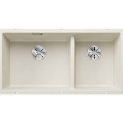 Каменная кухонная мойка Blanco SUBLINE 480/320-U Нежный белый под столешницу (527168)