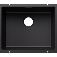 Кам'яна кухонна мийка Blanco SUBLINE 500-U Чорний під стільницю без відвідної арматури (527794)