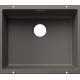 Каменная кухонная мойка Blanco SUBLINE 500-U Вулканический серый под столешницу без отводной арматуры (527795)