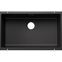 Кам'яна кухонна мийка Blanco SUBLINE 700-U Антрацит під стільницю без відвідної арматури (527805)