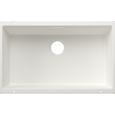 Кам'яна кухонна мийка Blanco SUBLINE 700-U Білий під стільницю без відвідної арматури (527807)