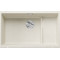 Каменная кухонная мойка Blanco SUBLINE 700-U Level Нежный белый под столешницу (527172)
