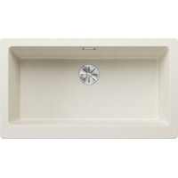 Кам'яна кухонна мийка Blanco VINTERA XL 9-UF Ніжний білий, під стільницю (526803)