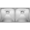 Кухонна мийка з нержавіючої сталі Blanco ZEROX 400/400-IF з дзеркальним поліруванням (521619)