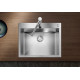 Кухонна мийка з нержавіючої сталі Blanco ZEROX 550-IF/A з дзеркальним поліруванням (521638)