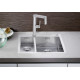 Кухонна мийка з нержавіючої сталі Blanco ZEROX 340/180-IF/A з дзеркальним поліруванням (521642)