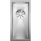Кухонна мийка з нержавіючої сталі Blanco ZEROX 180-U з дзеркальним поліруванням, під стільницю (521567)