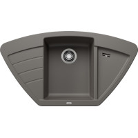 Кам'яна кухонна мийка Blanco ZIA 9 E Вулканічний сірий (527395)