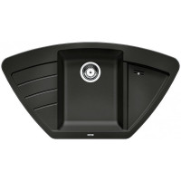 Кам'яна кухонна мийка Blanco ZIA 9 E Чорний (526031)