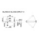 Кухонний змішувач Blanco ELOSCOPE-F II Хром, для встановлення перед вікном (516672)