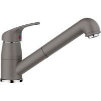 Кухонный каменный смеситель Blanco DARAS-S Вулканический серый (526936)