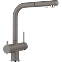 Кухонный каменный смеситель Blanco FONTAS-S II Вулканический серый (526946)