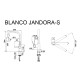 Кухонний змішувач Blanco JANDORA-S Нержавіюча сталь (526614)