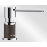 Дозатор для рідкого миючого засобу Blanco LATO Хром/кава (525815)