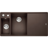 Кам'яна кухонна мийка Blanco AXIA III 6S-F Кава чаша ліворуч обробна дошка з безпечного скла в рівень зі стільницею (524674)