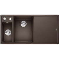 Кам'яна кухонна мийка Blanco AXIA III 6S Кава чаша ліворуч обробний столик з ясена (524652)