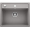 Каменная кухонная мойка Blanco DALAGO 6-F Алюметаллик в уровень со столешницей (514770)