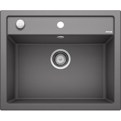 Кам'яна кухонна мийка Blanco DALAGO 6 Темна скеля (518850)