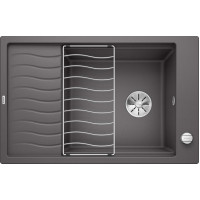 Каменная кухонная мойка Blanco ELON XL 6 S Темная скала (524835)
