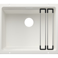 Каменная кухонная мойка Blanco ETAGON 500-U Белый под столешницу, без отвоной арматури (527759)
