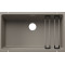 Каменная кухонная мойка Blanco ETAGON 700-U Серый беж под столешницу без отводной арматуры (527769)