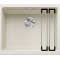 Кам'яна кухонна мийка Blanco ETAGON 500-U Ніжний білий під стільницю (527075)