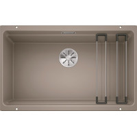 Кам'яна кухонна мийка Blanco ETAGON 700-U Сірий беж під стільницю (525174)