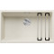 Кам'яна кухонна мийка Blanco ETAGON 700-U Ніжний білий, під стільницю (527078)