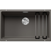 Кам'яна кухонна мийка Blanco ETAGON 700-U Вулканічний сірий під стільницю (527261)