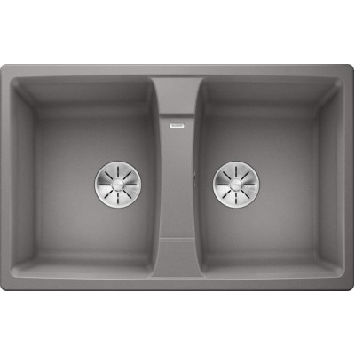 Кам'яна кухонна мийка Blanco LEXA 8 Алюметалік (524962)