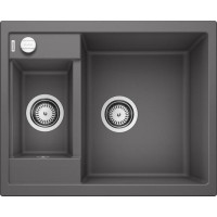 Кам'яна кухонна мийка Blanco METRA 6 Темна скеля (518874) Кам'яна кухонна мийка Blanco METRA 6 Темна скеля (518874)