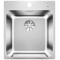 Кухонна мийка з нержавіючої сталі Blanco SOLIS 400-IF/A В рівень зі стільницею (526119)