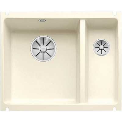 Керамическая кухонная мойка Blanco SUBLINE 350/150-U Глянцевый магнолия, под столешницу (523742)