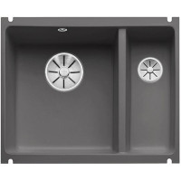 Керамічна кухонна мийка Blanco SUBLINE 350/150-U Базальт, під стільницю (523746) Керамічна кухонна мийка Blanco SUBLINE 350/150-U Базальт, під стільницю (523746)