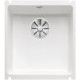 Керамічна кухонна мийка Blanco SUBLINE 375-U Глянцевий Білий, під стільницю (523726)