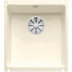 Керамічна кухонна мийка Blanco SUBLINE 375-U Глянцевий Магнолія, під стільницю (523727)