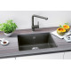 Керамічна кухонна мийка Blanco SUBLINE 500-U Базальт, під стільницю (523739)