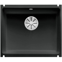 Керамическая кухонная мойка Blanco SUBLINE 500-U Черный, под столешницу (523740)