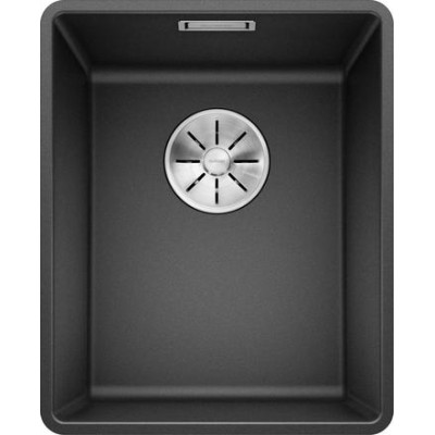 Кам'яна кухонна мийка Blanco SUBLINE 320-F Антрацит в рівень зі стільницею (523416)